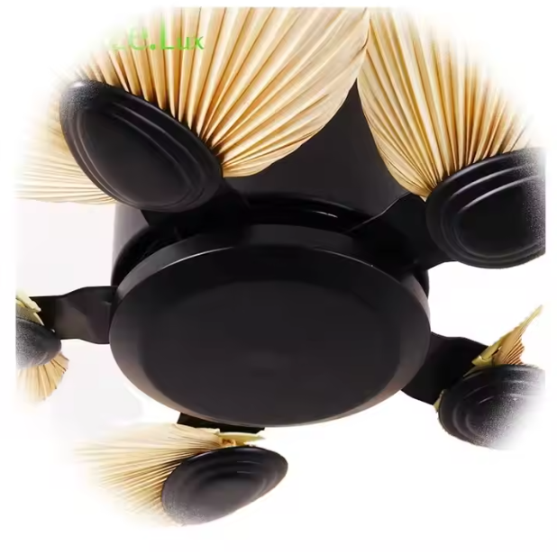 Flight Of Fantasy Control Crystal Chandelier Ceiling Fan - Image 4