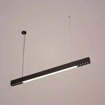 40W LX 191 Linear Hanging Light Diffused and Spotlight for Home Office Table Top LX Profile Pendant Spotlight Warm White