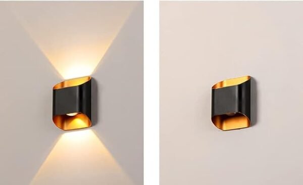 4W LX Outdoor Wall Decorative Light (739) with RoseGold Reflector - Image 3