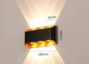 8W LX Outdoor Wall Decorative Light (739) with RoseGold Reflector