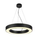 600mm Round Ring Office Pendant Hanging Aluminium Profile Light 42W Round Hanging Suspended Light with Fulham Driver