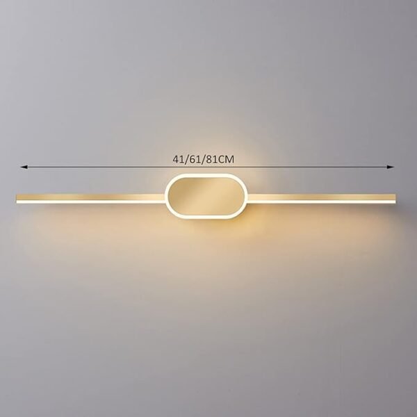 18W LX 077 Antique Brass Wall Mirror Light Bathroom Wash Basin light Aluminium Body Picture Light - Image 3