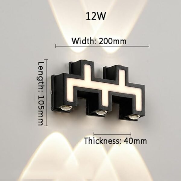 5W LX 139B Up Down Wall Decorative Light - Image 2