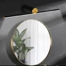 12W LX 775 Black RoseGold Wall Mirror Light Bathroom Aluminium Body Picture Light