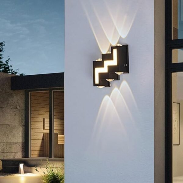 10W LX ZigZag Shape Up Down Wall Decorative Light (139) - Image 2