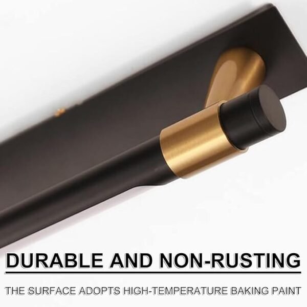 12W LX 376 Black RoseGold Wall Mirror Light Bathroom Wash Basin light Aluminium Body Picture Light - Image 3