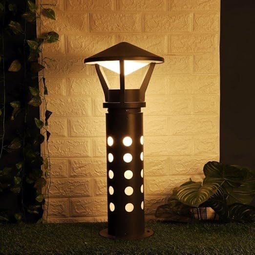 27″ Garden Bollard Light Outdoor Pathway Light with E-27 Holder (177) - Image 4