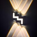 10W LX ZigZag Shape Up Down Wall Decorative Light (139)