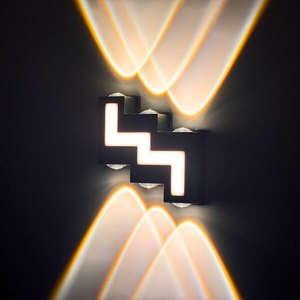 10W LX ZigZag Shape Up Down Wall Decorative Light (139)