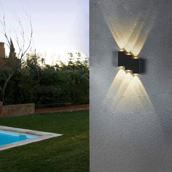 6W Up Down Black Body Wall Decoration Light (B035)