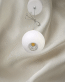8W LX 381 White Fancy Hanging Lights for Home Ceiling Pendant Light with 3000K LED Color