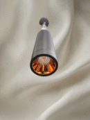 16W LX 392 Black Fancy Hanging Lights with Rosegold Reflector for Home Ceiling Pendant Light with 3000K LED Color