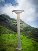 AP 1051 Outdoor Garden Bollard Light 30 Inches Bollard Pathway Light with 12W LED Light