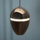 8W LX 5009 French Gold Fancy Hanging Lights for Home Ceiling Pendant Light with 3000K LED Color