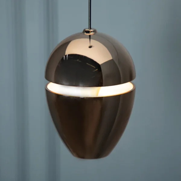 8W LX 5009 French Gold Fancy Hanging Lights for Home Ceiling Pendant Light with 3000K LED Color - Image 3