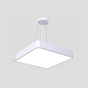 300mm White Square Moon Hanging Profile Light 40W