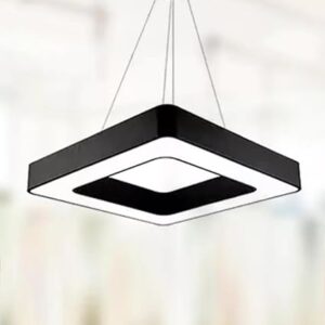 300mm Square Ring Hanging Profile Light 40W with Edges