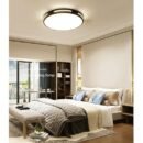 Ft Round Moon Office Hanging Light 96W  Aluminium Profile Suspended Office Light with Driver