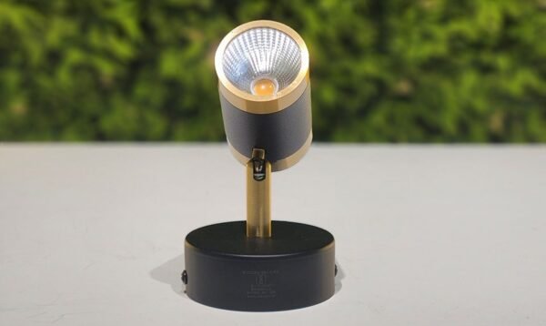 LX 585 6W Black GD Surface Wall Cob Focus Light