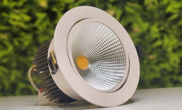 LX 335 30W Round Recessed COB Downlight spotlight for showroom