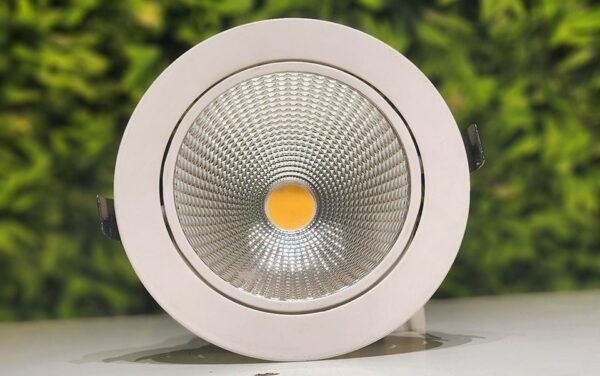 LX 335 30W Round Recessed COB Downlight spotlight for showroom - Image 2