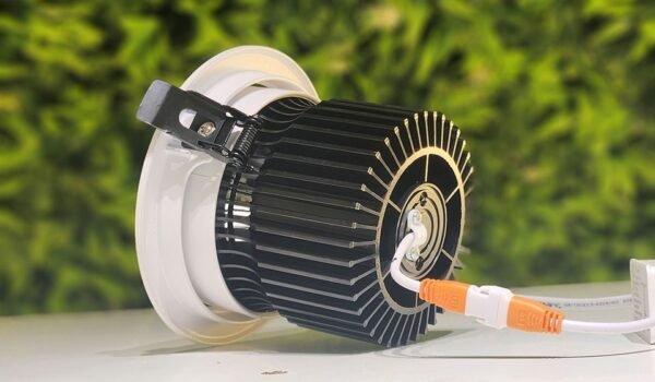 LX 335 24W Round Recessed COB Downlight spotlight for showroom - Image 2