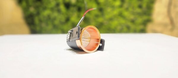 AP 821 3W Black Rose Gold Deep Recessed COB Downlight with Apra Driver - Image 2