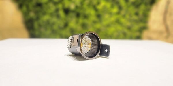 AP 821 3W Black Pearl Black Deep Recessed COB Downlight with Apra Driver - Image 2