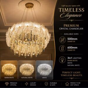 PREMIUM LED CRYSTAL CHANDELIER