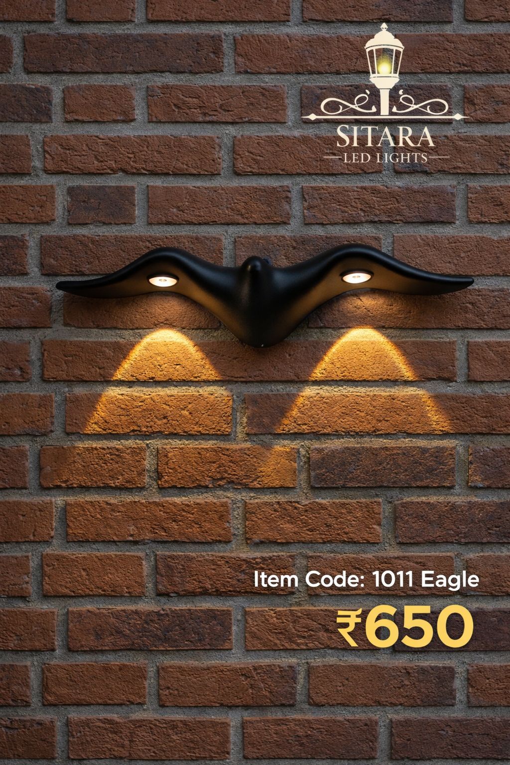 LED OUDOOR EAGLE 1011 WALL LIGHT - Image 3