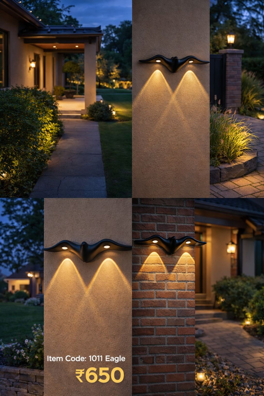LED OUDOOR EAGLE 1011 WALL LIGHT - Image 2