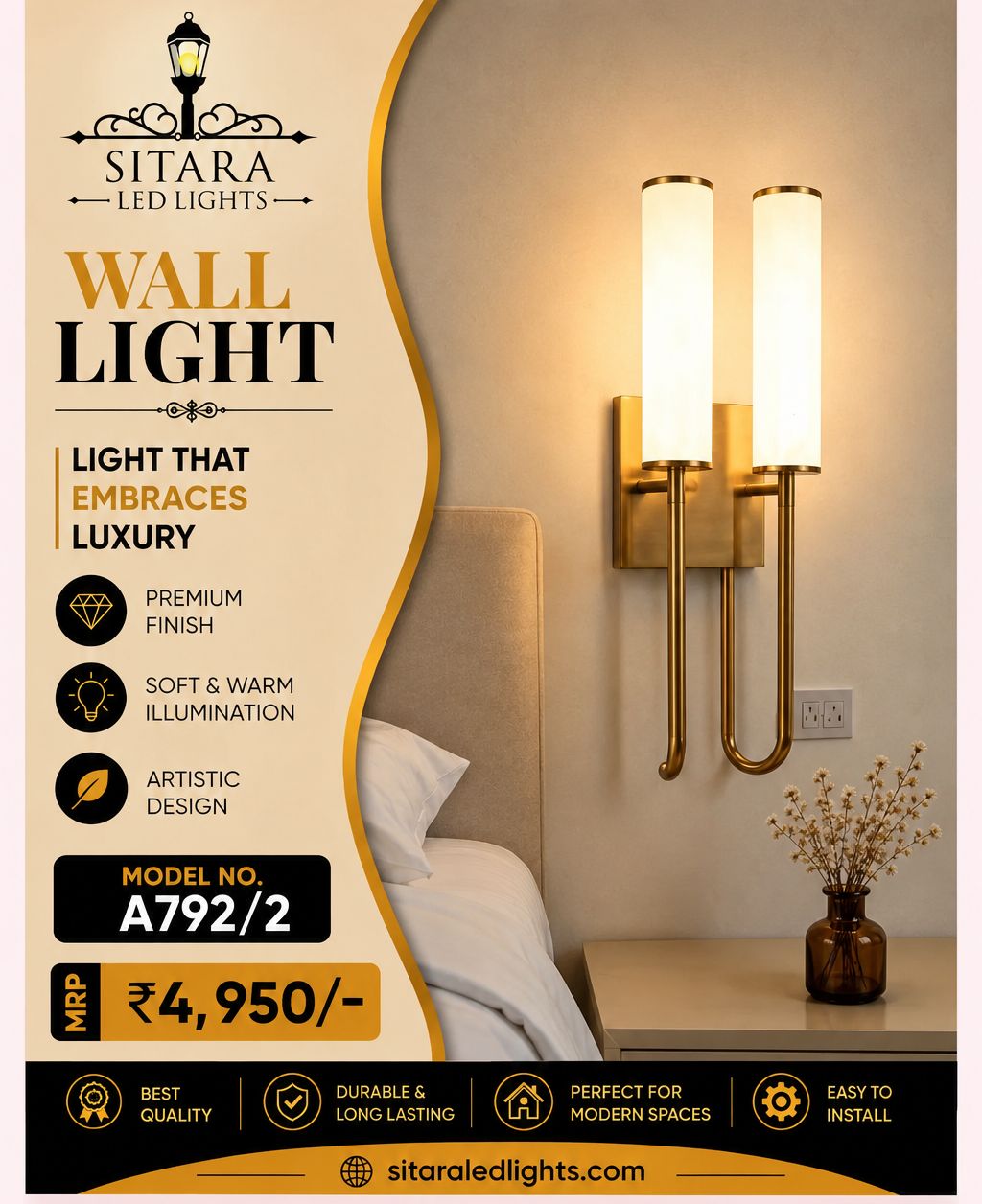 LED WALL LIGHT A792 / 2